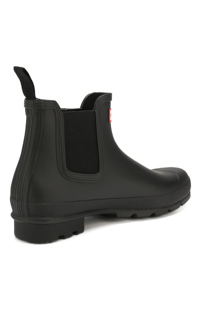 Резиновые челси HUNTER черного цвета по цене 13900 руб., арт. MFS9075RMA, фото 4 Резиновые челси HUNTER, арт. MFS9075RMA, фото 4