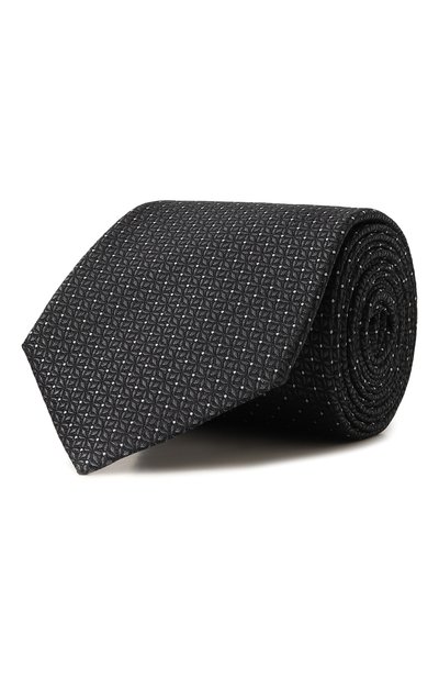 Мужской шелковый галстук CANALI, арт. 18/HJ04128