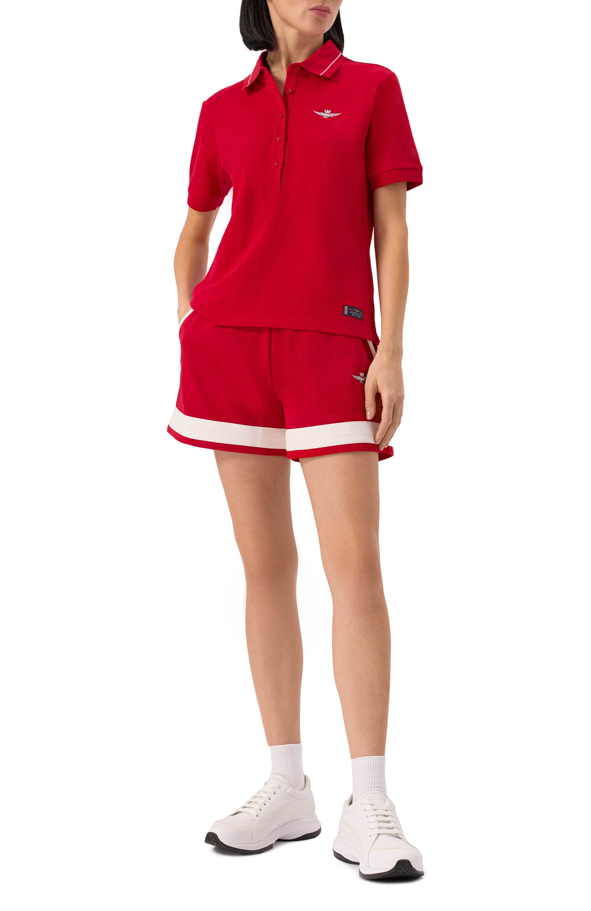 Хлопковые шорты AERONAUTICA MILITARE, арт. BF018DF582, фото 2