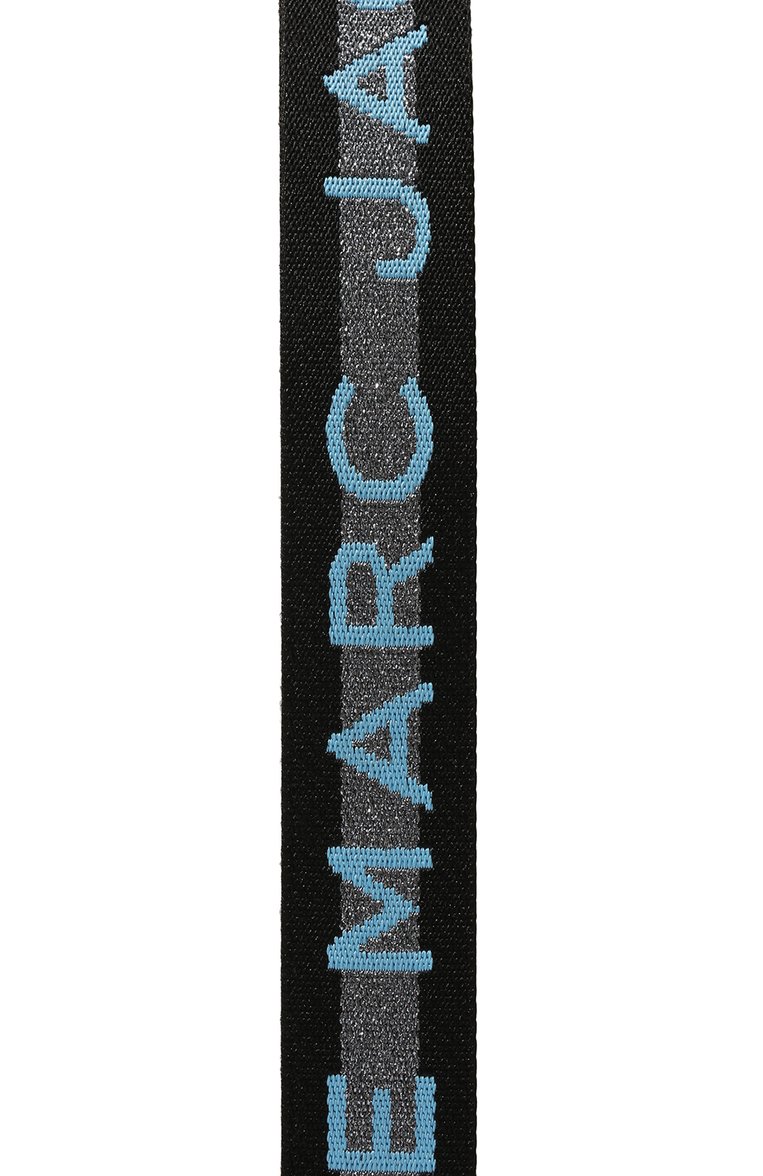 Женские текстильный ремень для сумки MARC JACOBS (THE) голубого цвета, арт. M0014328 | Фото 2 (Материал: Текстиль; Кросс-КТ: ремень-сумка; Нос: Не проставлено)