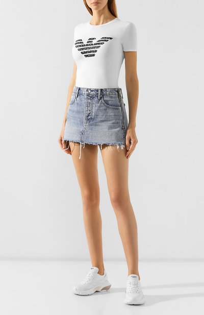 Хлопковая футболка EMPORIO ARMANI, арт. 6G2T7N/2J07Z, фото 2
