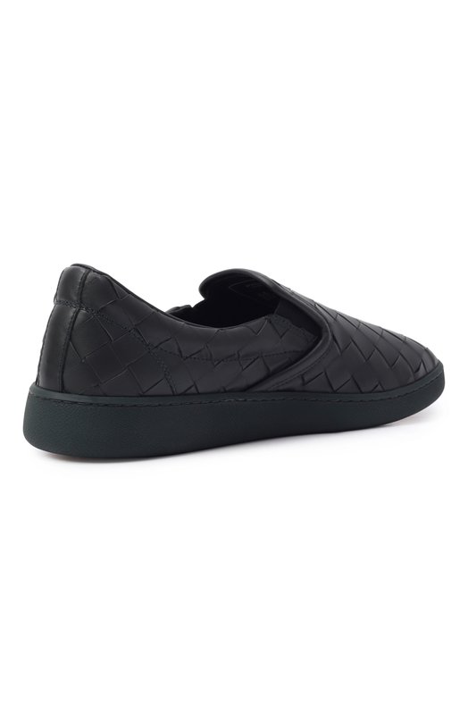 Кожаные слипоны Sawyer Bottega Veneta 775320/V3HB0 Зелёный  775320/V3HB0 Фото 4