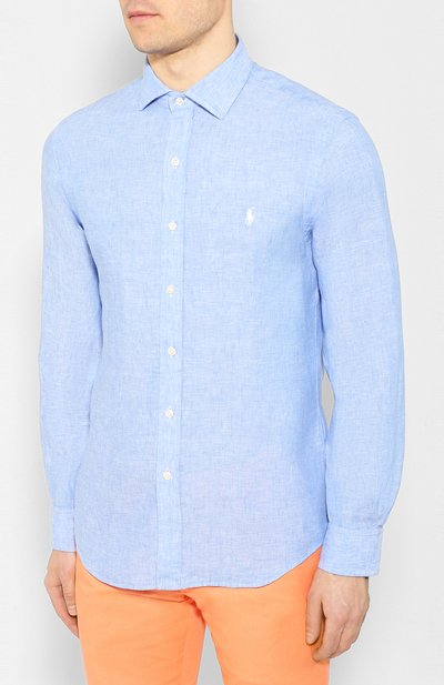Льняная рубашка POLO RALPH LAUREN, арт. 710795426/4366A, фото 3