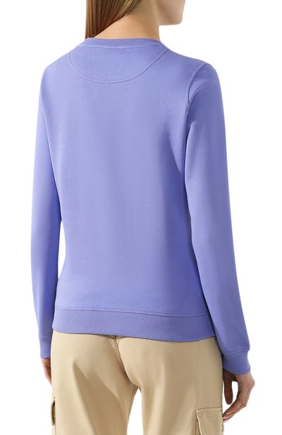 Хлопковый свитшот KENZO сиреневого цвета по цене 24250 руб., арт. FA52SW7054XA, фото 4 Хлопковый свитшот KENZO, арт. FA52SW7054XA, фото 4