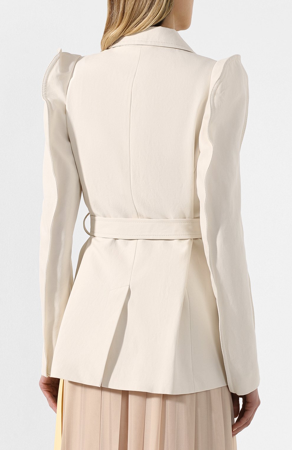 Жакет из смеси хлопка и льна KENZO, арт. FA52VE0125A0, фото 4