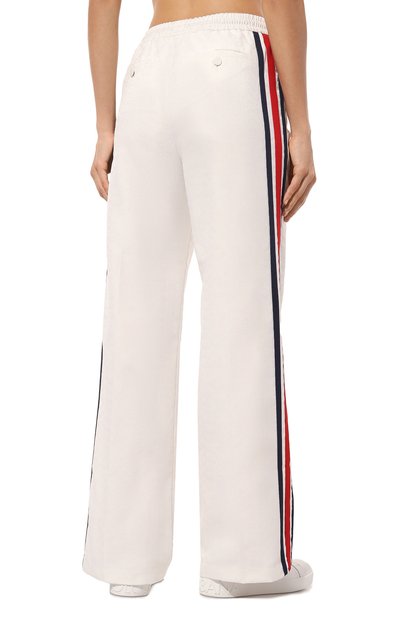 Брюки GUCCI белого цвета по цене 191500 руб., арт. 753798/XJFU1, фото 4 Брюки GUCCI, арт. 753798/XJFU1, фото 4