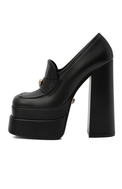 Кожаные туфли VERSACE, арт. 1001790/DVT2P, фото 4