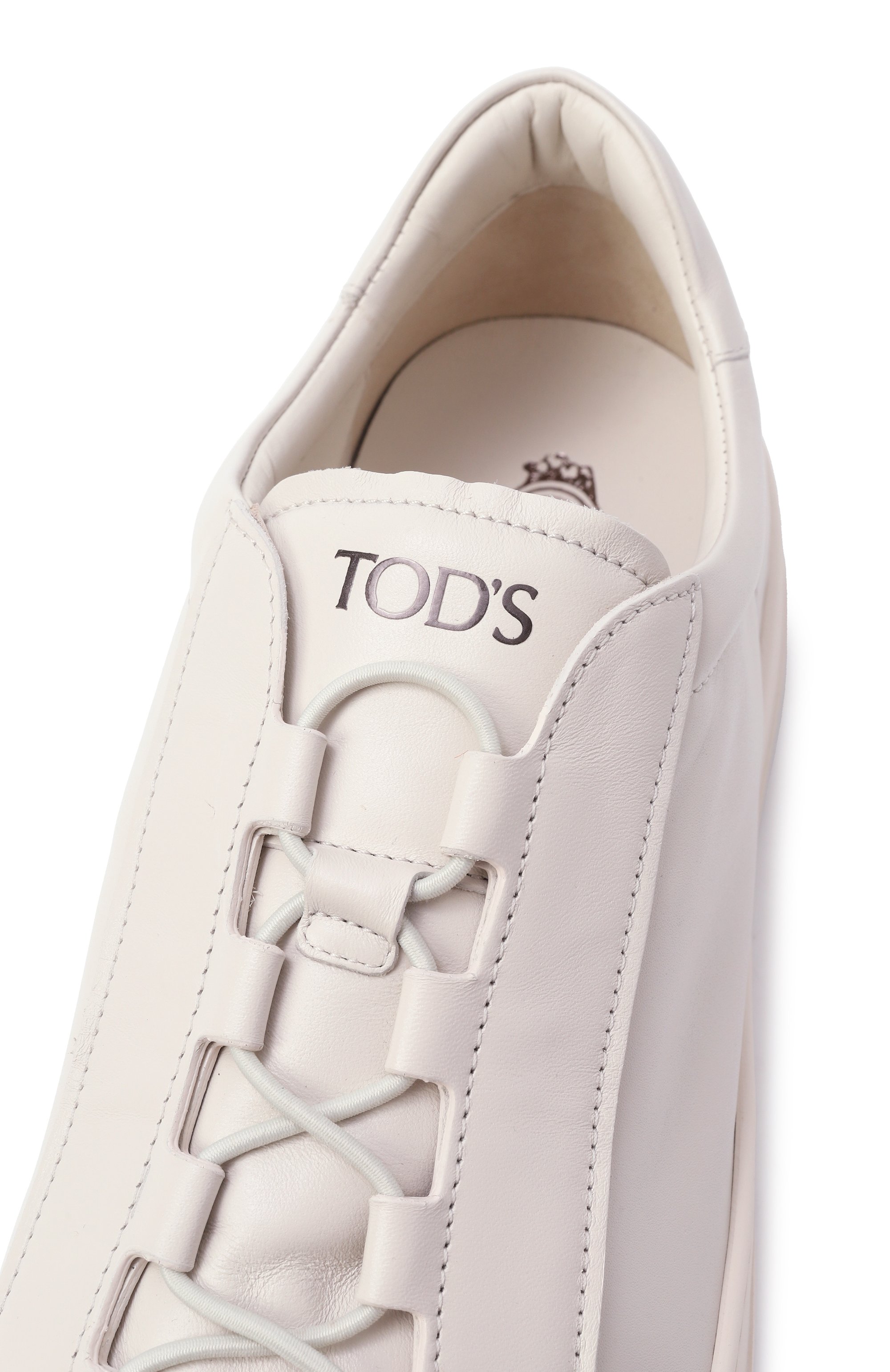 Кожаные кеды TOD’S, арт. XXM04L0JF40/JUS, фото 7