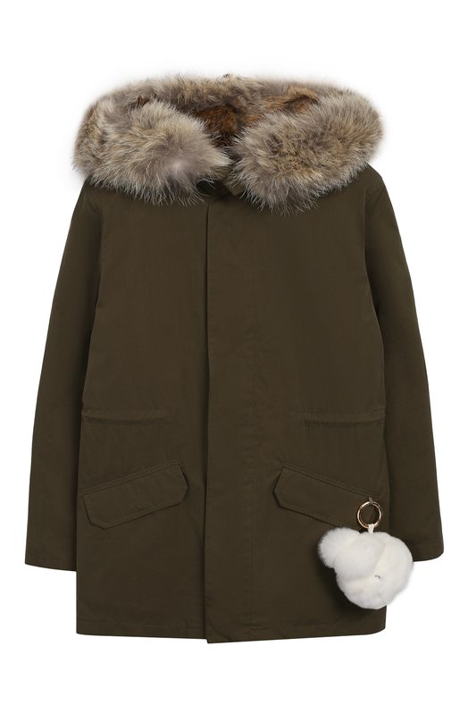 

Парка Yves Salomon Enfant, Хаки