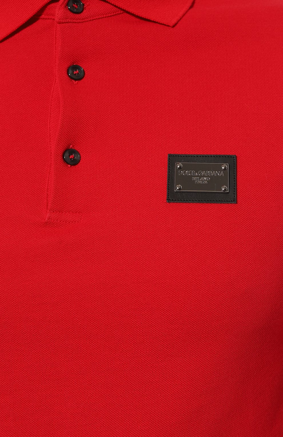 Хлопковое поло DOLCE & GABBANA, арт. G8PL4T/G7F2H, фото 5