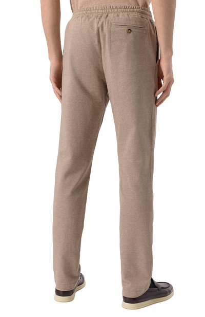 Хлопковые брюки CAPOBIANCO, арт. 18M750.FE00., фото 4