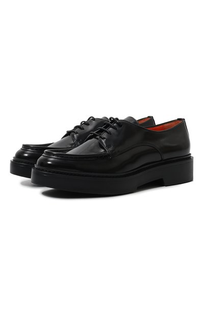 Женская кожаные дерби SANTONI, арт. WUHW59867SM0BSQ0