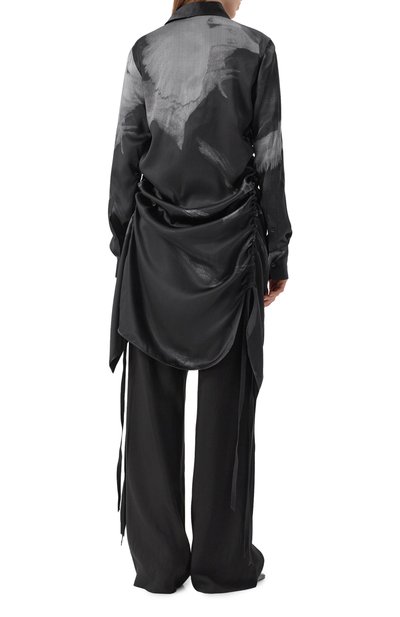 Шелковая блузка ANN DEMEULEMEESTER, арт. B0013140/FA658, фото 4