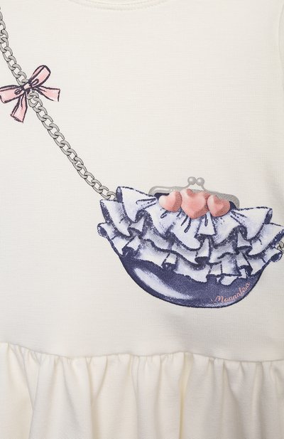Хлопковое платье MONNALISA, арт. 318912PY, фото 3