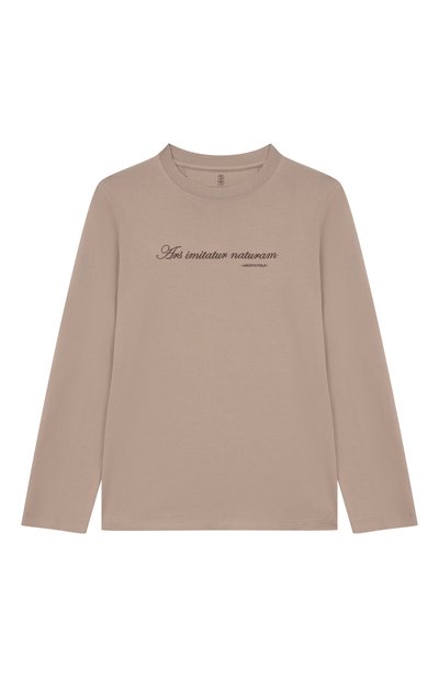 Хлопковый лонгслив BRUNELLO CUCINELLI, арт. B0B13T702C