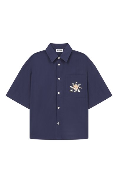 Хлопковая рубашка MOSCHINO, арт. HUC01W/LLA10