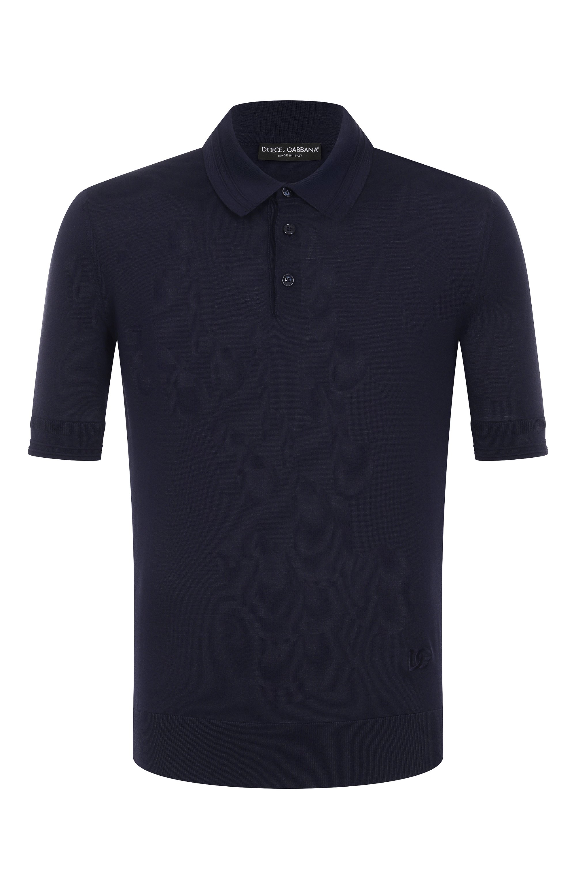 Шелковое поло DOLCE & GABBANA, арт. GXZ02Z/JBSLV, фото 1