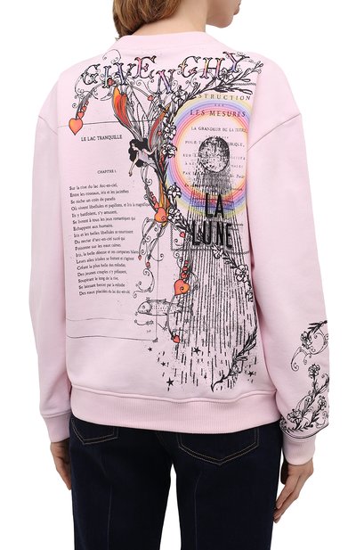 Хлопковый свитшот GIVENCHY, арт. BWJ0193Z3V, фото 5