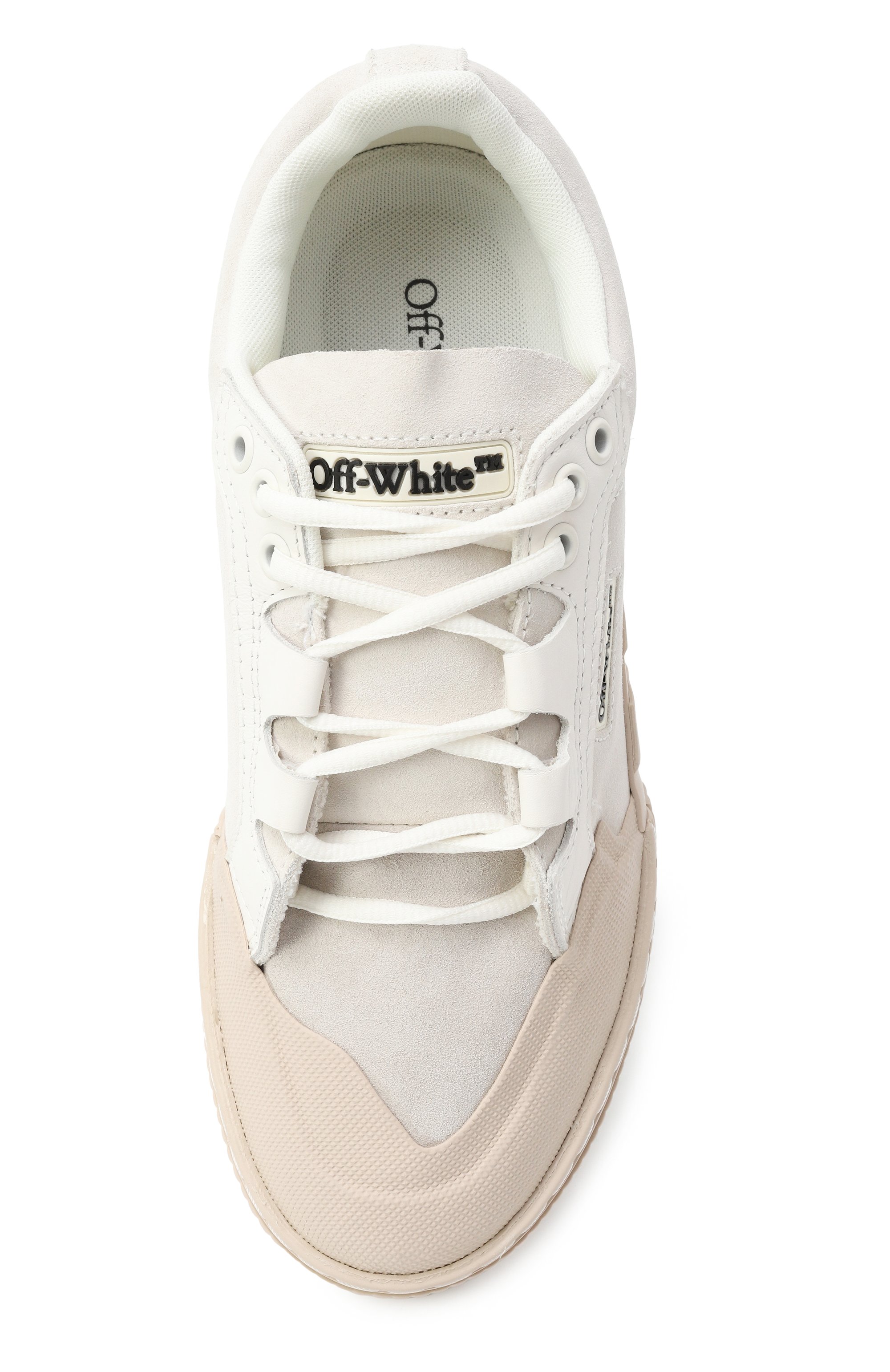 Замшевые кеды vulcanized 779 OFF-WHITE, арт. 0WIA28FC99LEA001, фото 6