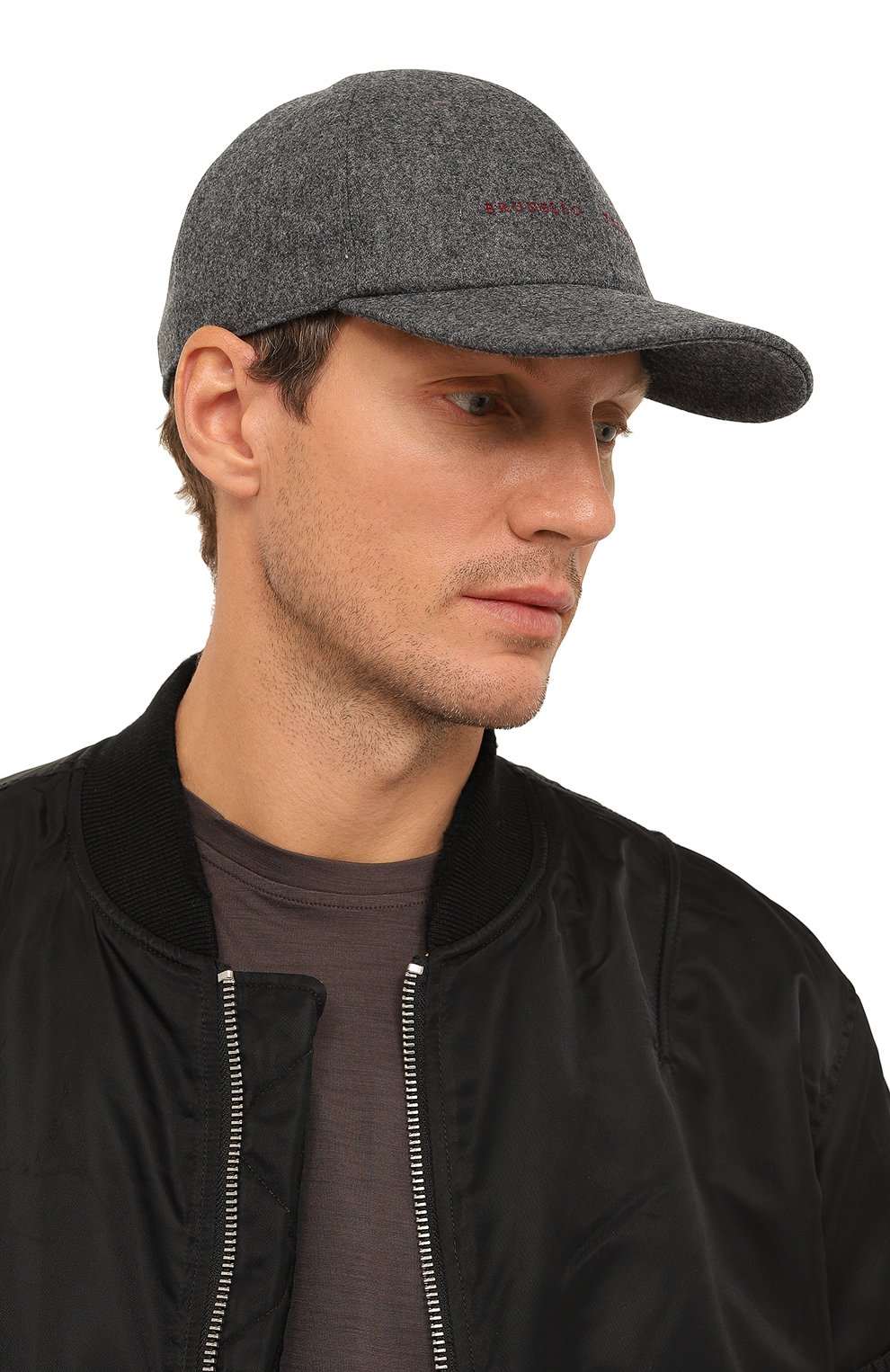 Шерстяная бейсболка BRUNELLO CUCINELLI, арт. M038P9992, фото 2