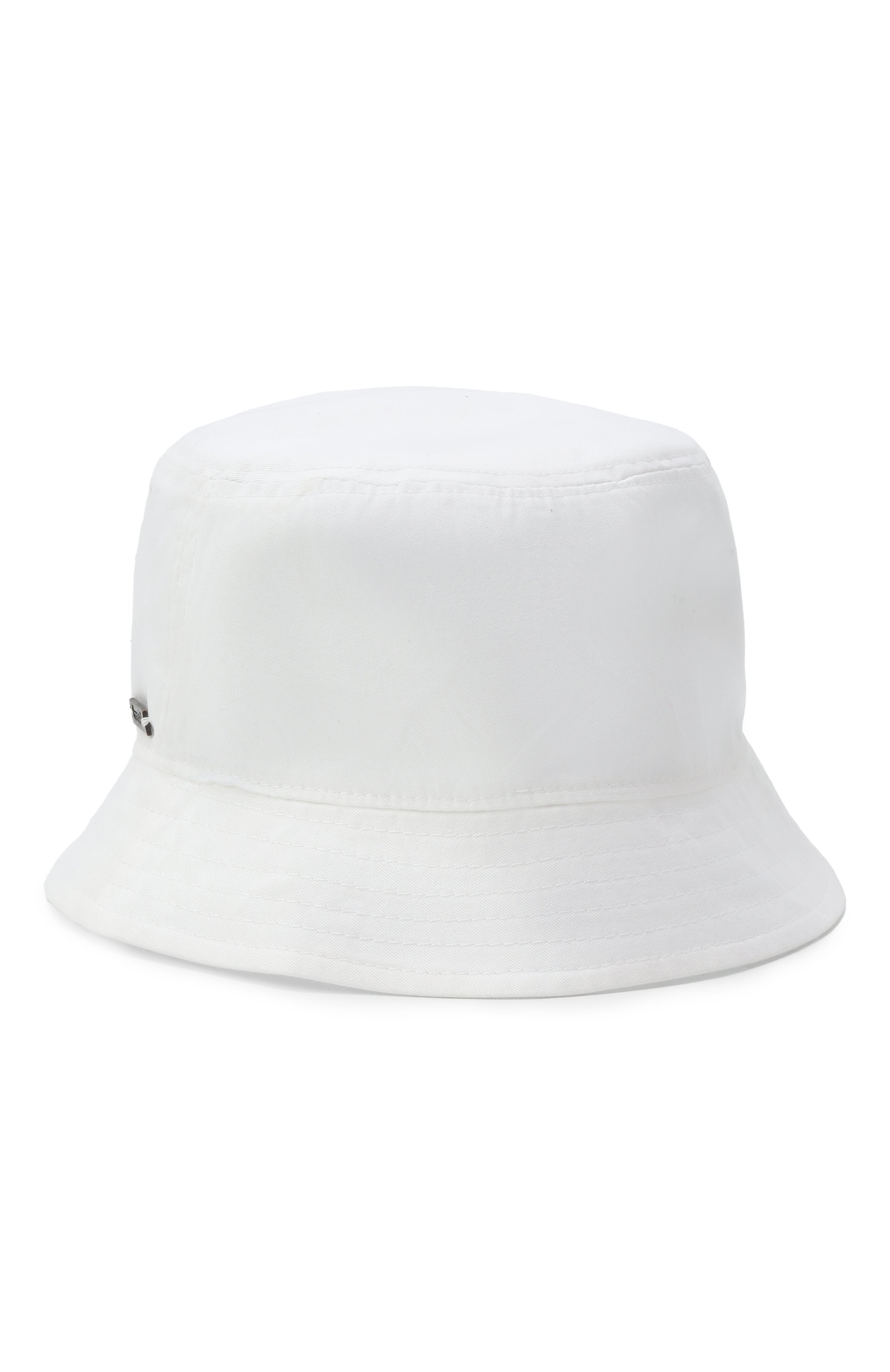 Хлопковая панама IL TRENINO белого цвета по цене 8680 руб., арт. MJ-5173, фото 2 Хлопковая панама IL TRENINO, арт. MJ-5173, фото 2