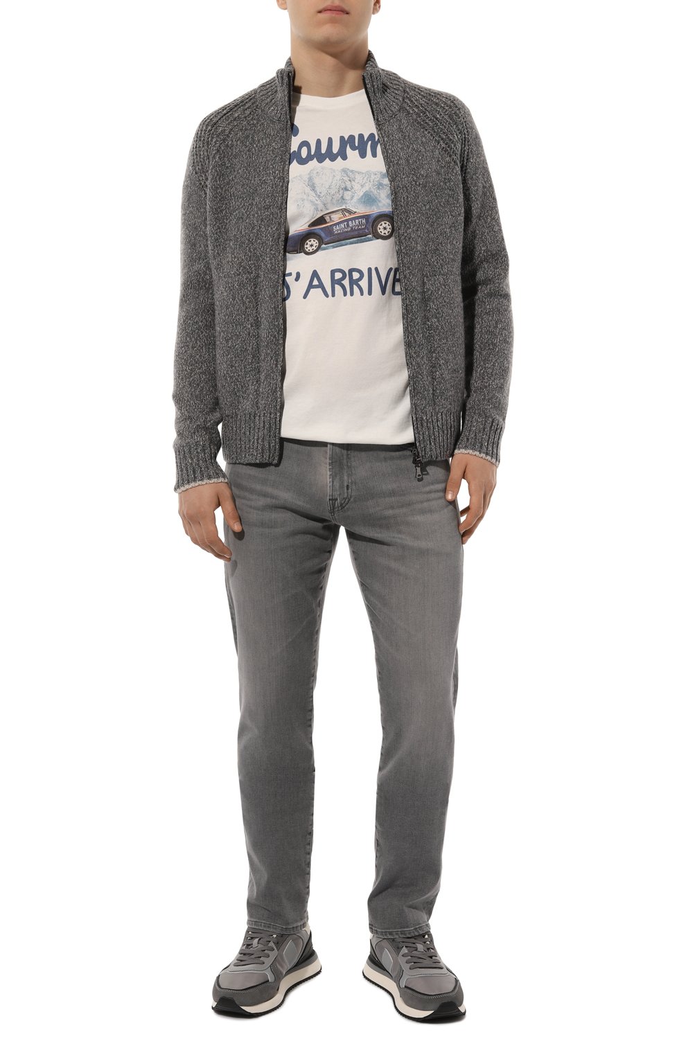 Кардиган из шерсти и кашемира PAUL&SHARK, арт. 14311225, фото 2