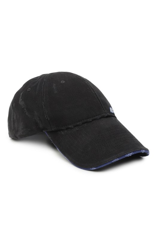 Хлопковая бейсболка Balenciaga 854036/410B2 Чёрный 854036/410B2