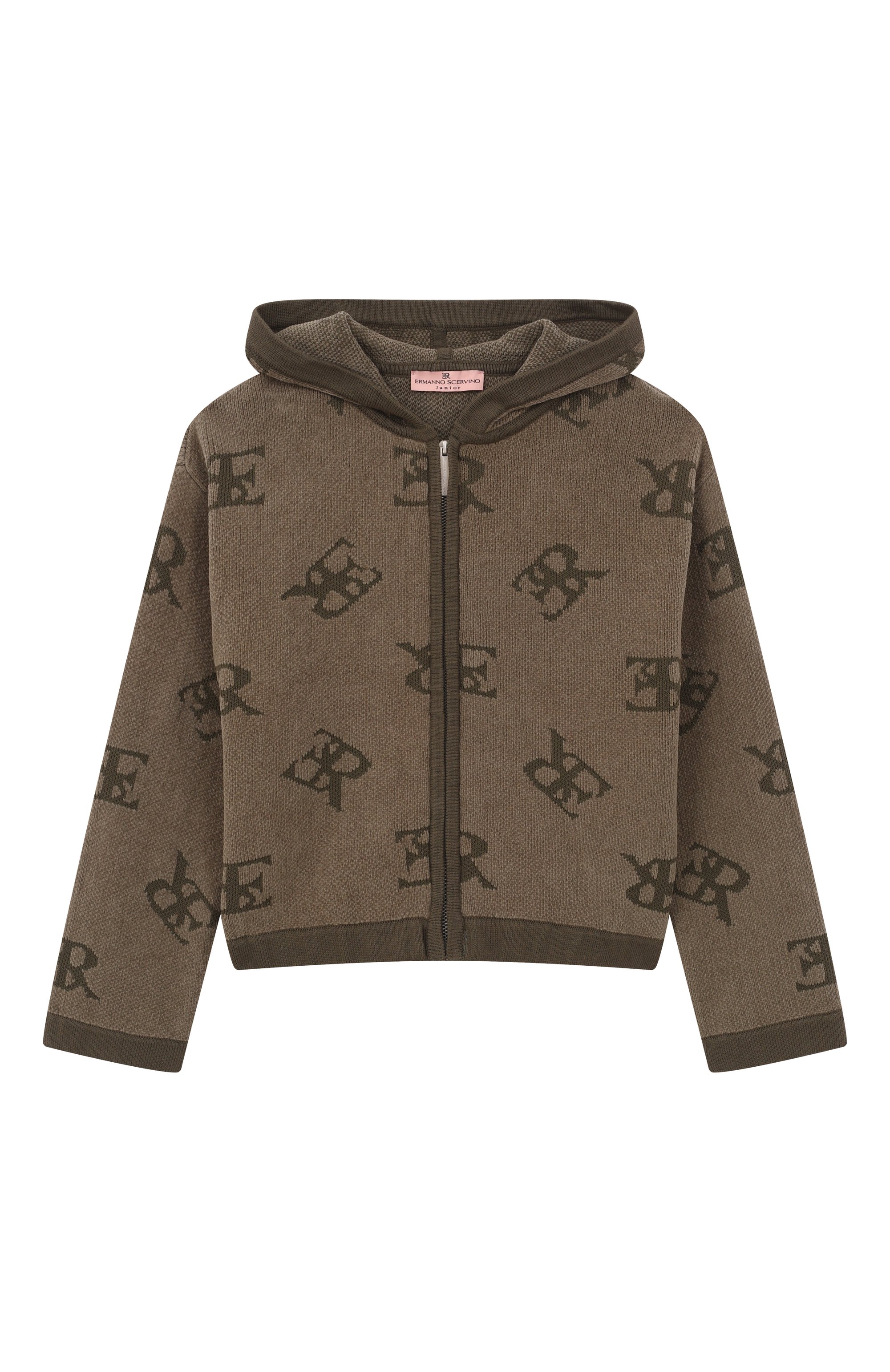 Хлопковая толстовка ERMANNO SCERVINO, арт. SFFE006C, фото 1