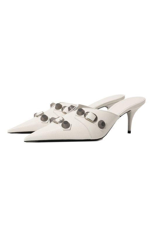 фото Кожаные мюли cagole 70 balenciaga