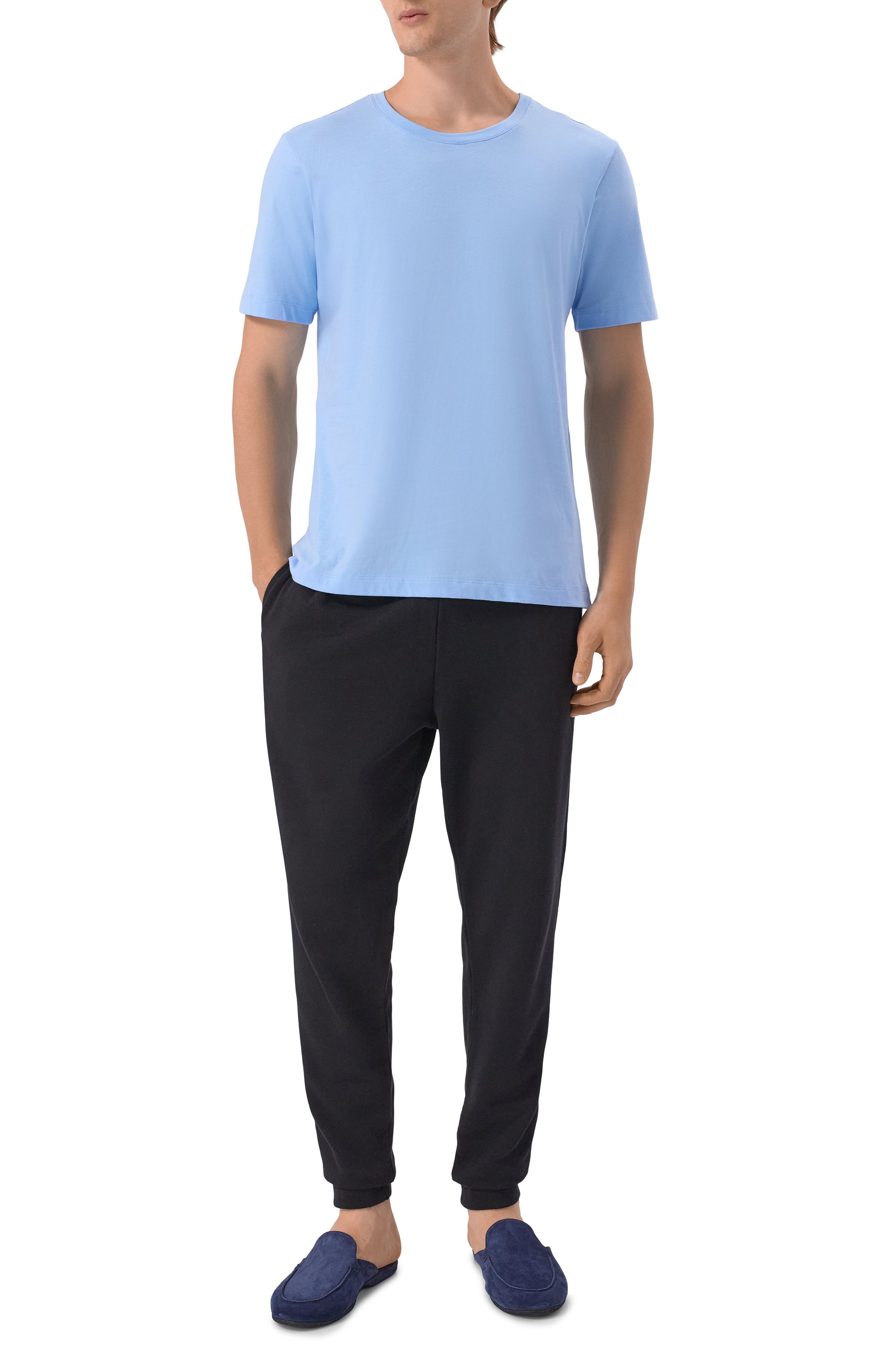 Хлопковая футболка HANRO, арт. 075050., фото 2