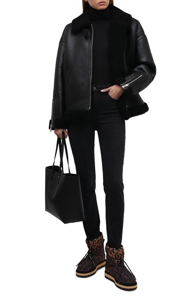 Текстильные сапоги DOLCE & GABBANA, арт. CK1891/A0841, фото 2