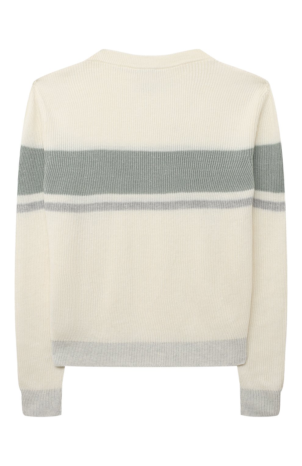 Пуловер изо льна и хлопка ELEVENTY кремового цвета по цене 34200 руб., арт. ES9P20/X0092/12-16, фото 2 Пуловер изо льна и хлопка ELEVENTY, арт. ES9P20/X0092/12-16, фото 2