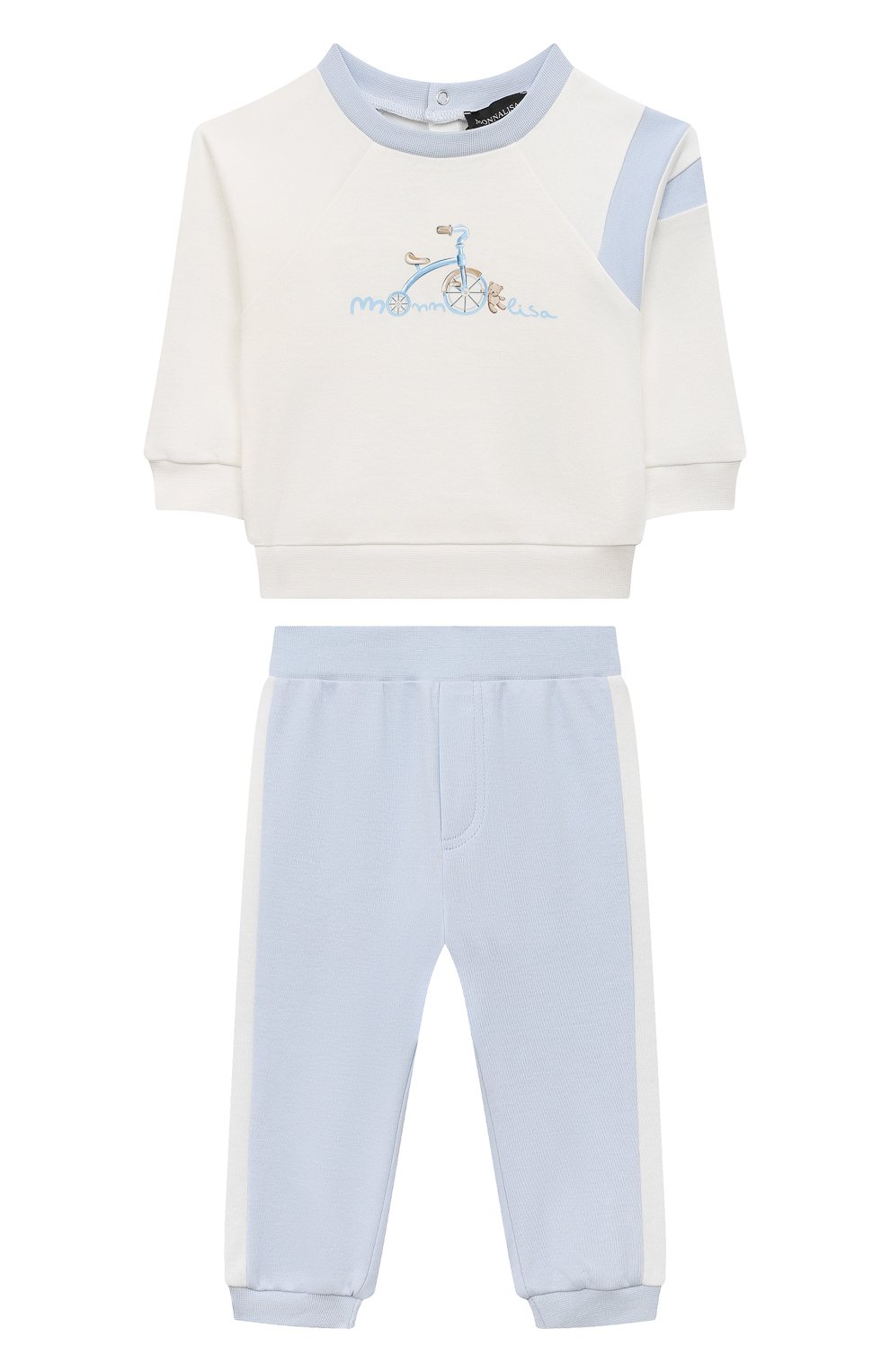 Комплект из свитшота и брюк MONNALISA, арт. 22B501, фото 1