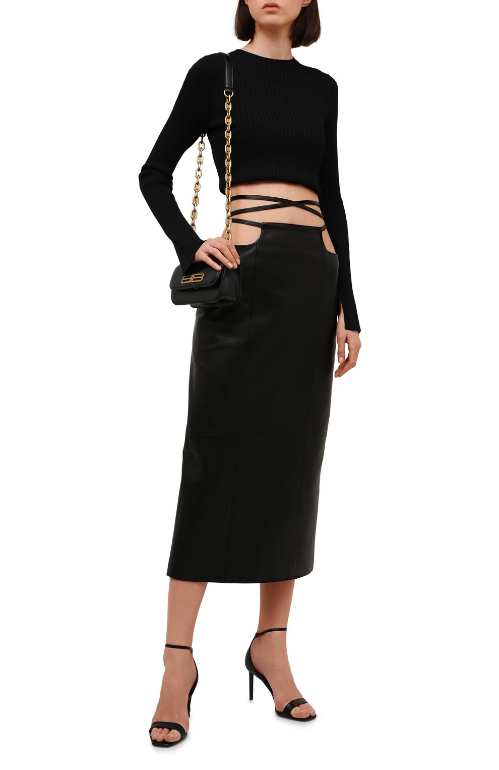 Кожаная юбка BATS, арт. SS22_S0_100, фото 2