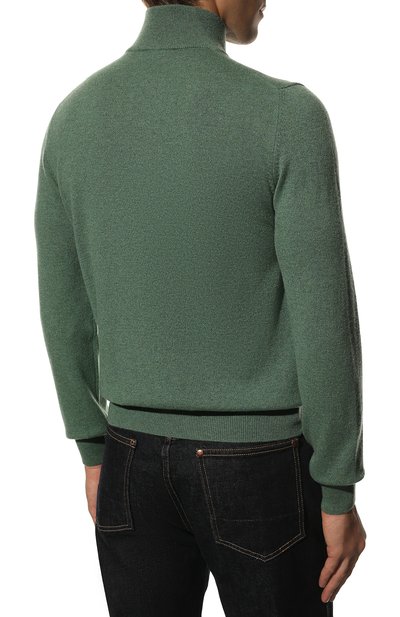 Кашемировый джемпер GRAN SASSO светло-зеленого цвета по цене 57250 руб., арт. 55126/15590, фото 4 Кашемировый джемпер GRAN SASSO, арт. 55126/15590, фото 4