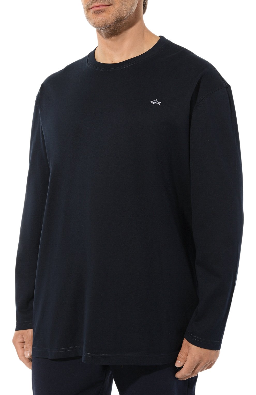 Хлопковый лонгслив PAUL&SHARK, арт. C0P1093/3XL-6XL, фото 3