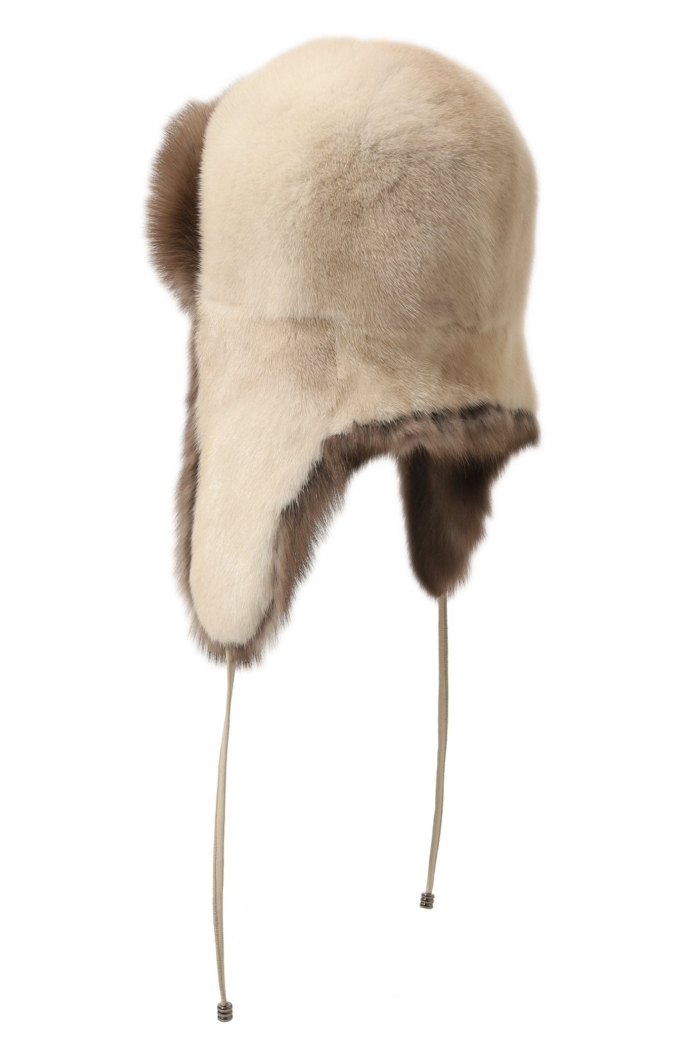 Шапка-ушанка из меха норки и соболя VICTORIA KUSENKOVA, арт. 092003424094, фото 3