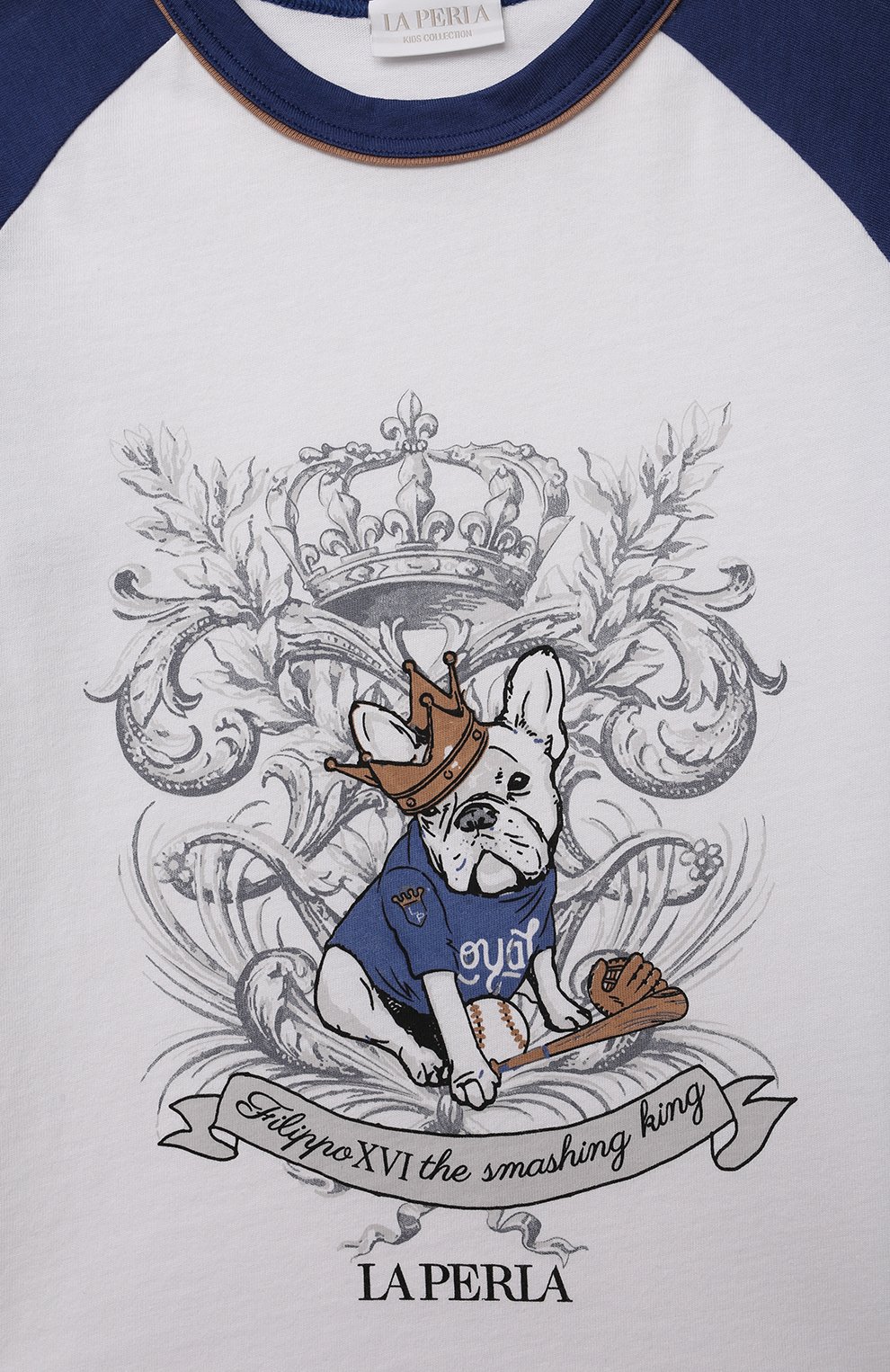 Хлопковая пижама LA PERLA, арт. 70392/8A-14A, фото 6