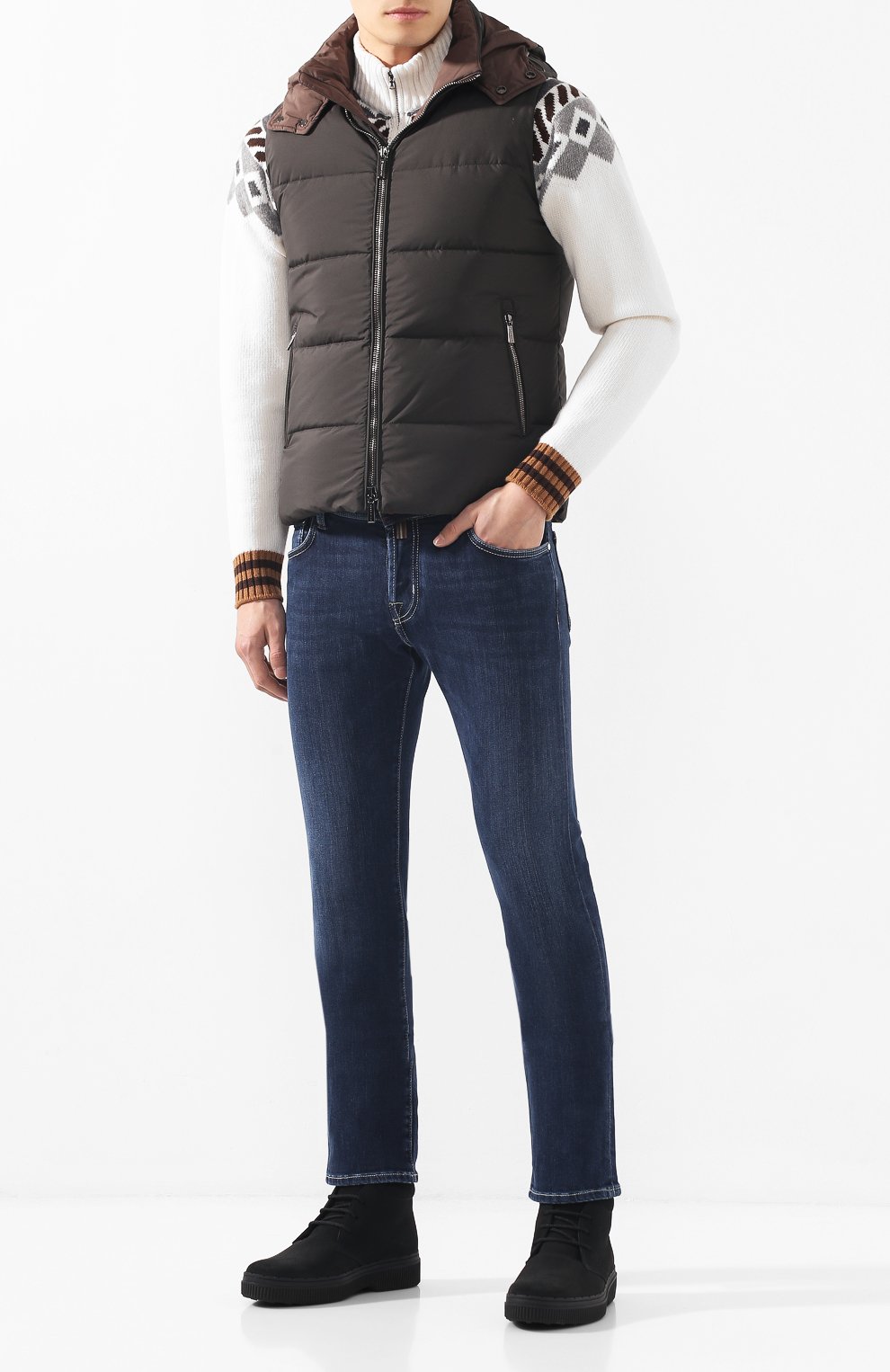 Замшевые ботинки TOD’S, арт. XXM39A00D81HSE, фото 2