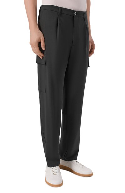 Шерстяные брюки-карго MARCO PESCAROLO, арт. QUARANTA/5316, фото 3