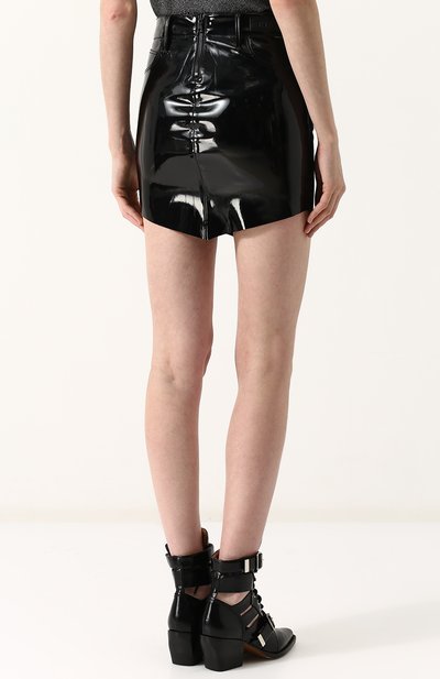 Однотонная мини-юбка с карманами RTA, арт. WS8172-522JTVIX, фото 4