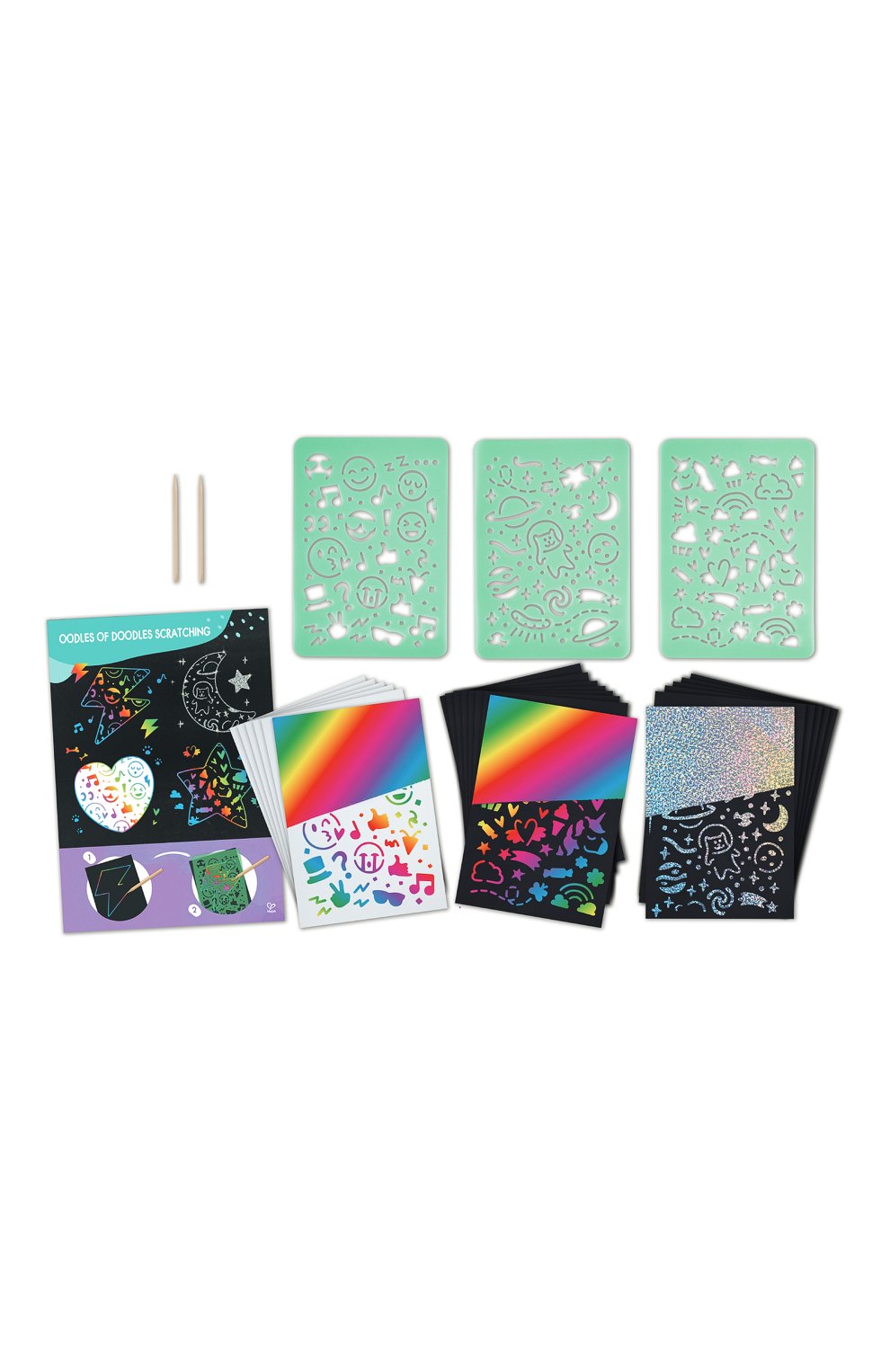 Игровой набор для творчества радужные блестки HAPE, арт. E1071_HP, фото 3