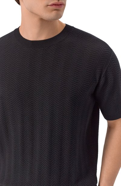 Джемпер из шелка и хлопка GIORGIO ARMANI, арт. GM003132/AF24705, фото 5