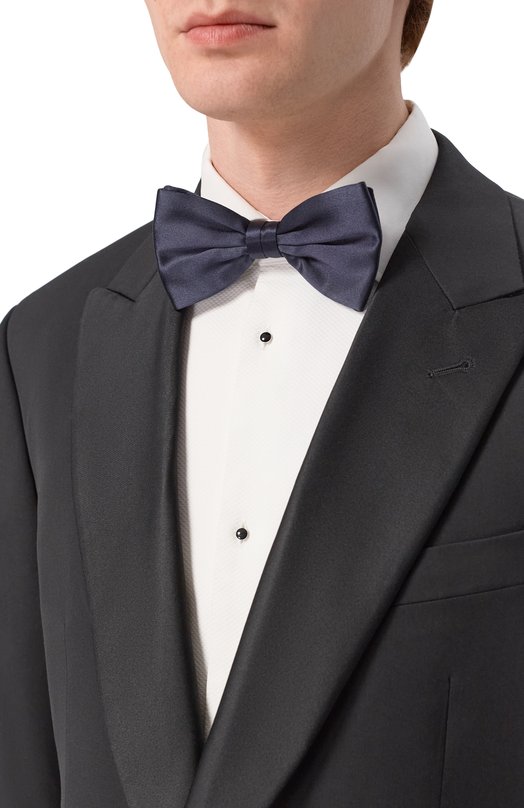 Шелковый галстук-бабочка Stefano Ricci HN01U/UNIR Синий  HN01U/UNIR Фото 2