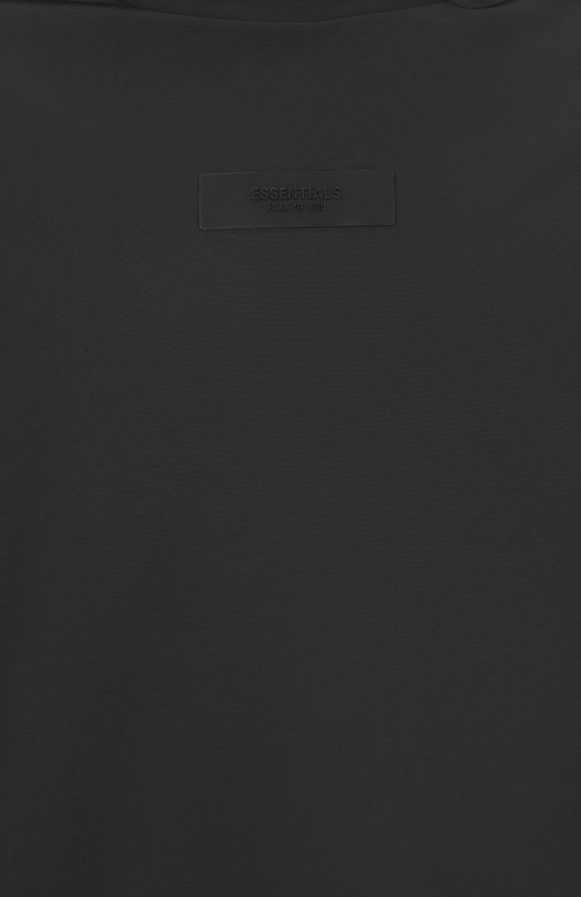 Хлопковое худи Fear Of God 202SU244320F-M-001 Чёрный  202SU244320F-M-001 Фото 6
