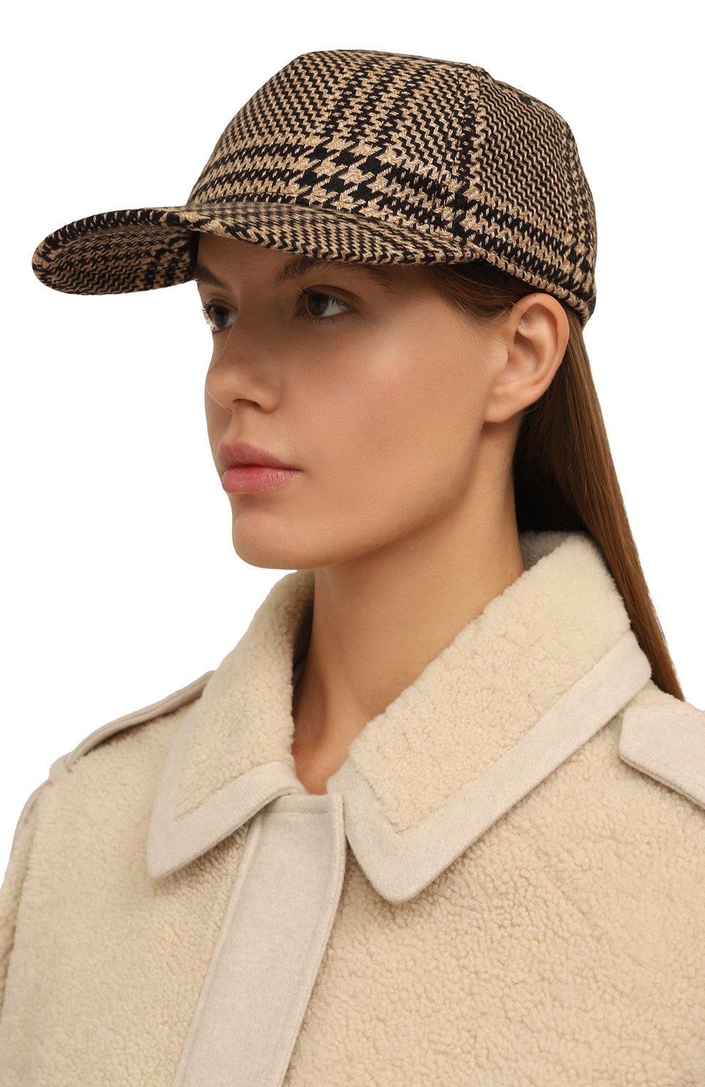 Бейсболка из шелка и кашемира KITON, арт. D57763K0549B03, фото 2