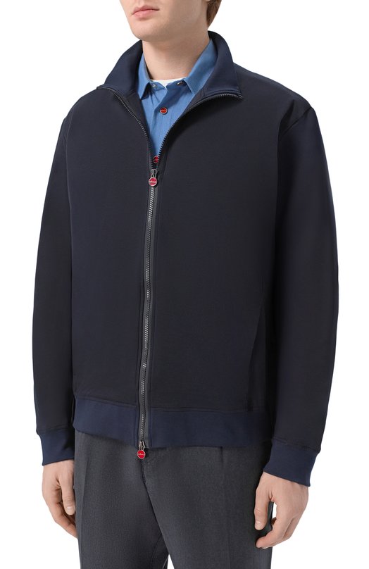 Хлопковая толстовка Kiton UMC032K06R49 Синий  UMC032K06R49 Фото 3
