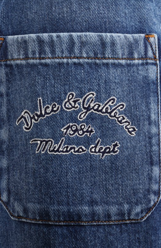Джинсовые шорты Dolce & Gabbana GP0T2Z/G8MK5 Синий  GP0T2Z/G8MK5 Фото 6