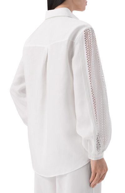 Рубашка из лиоцелла и льна BOSS, арт. 50556709, фото 4