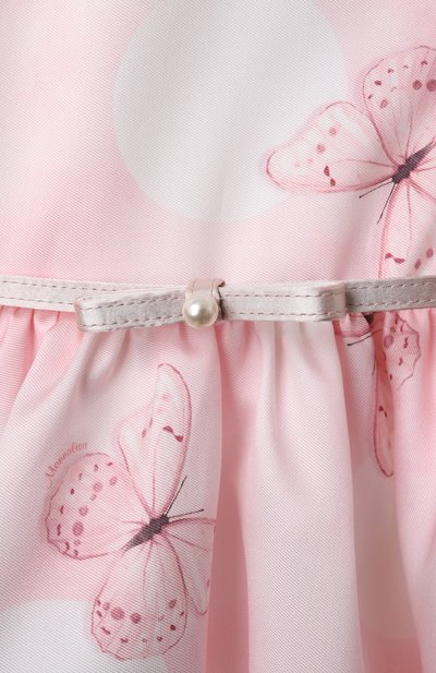 Платье MONNALISA светло-розового цвета по цене 31800 руб., арт. 73E901, фото 3 Платье MONNALISA, арт. 73E901, фото 3